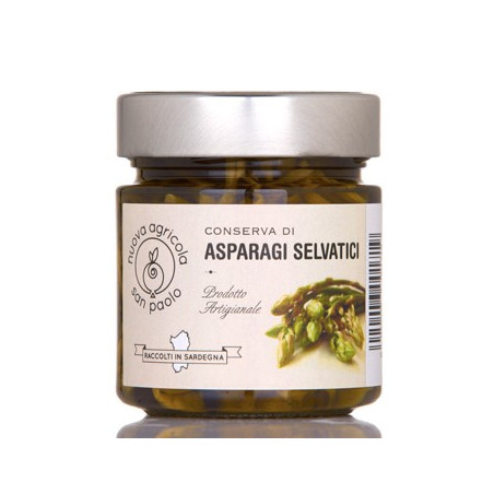 Asparagi selvatici sott'olio - Nuova Agricola San Paolo