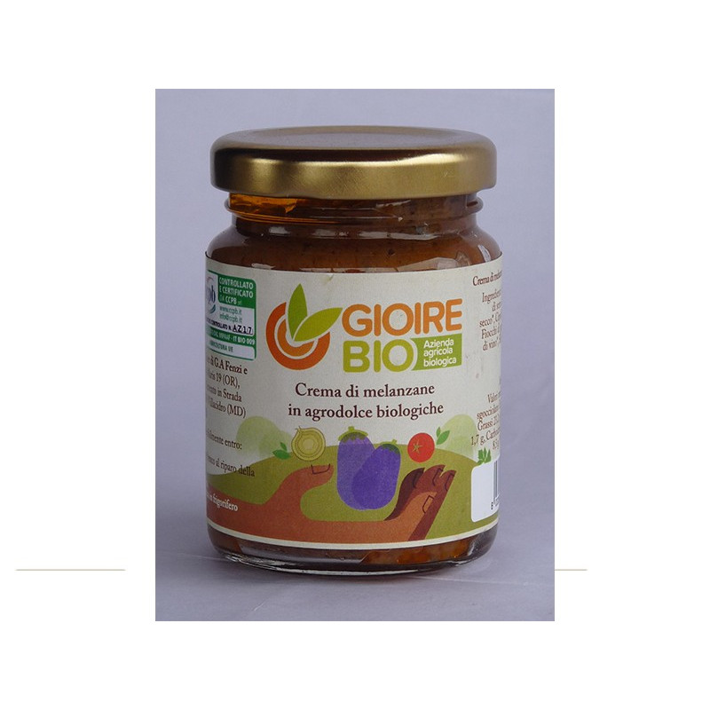 Crema di melanzane bio - GioIre Bio