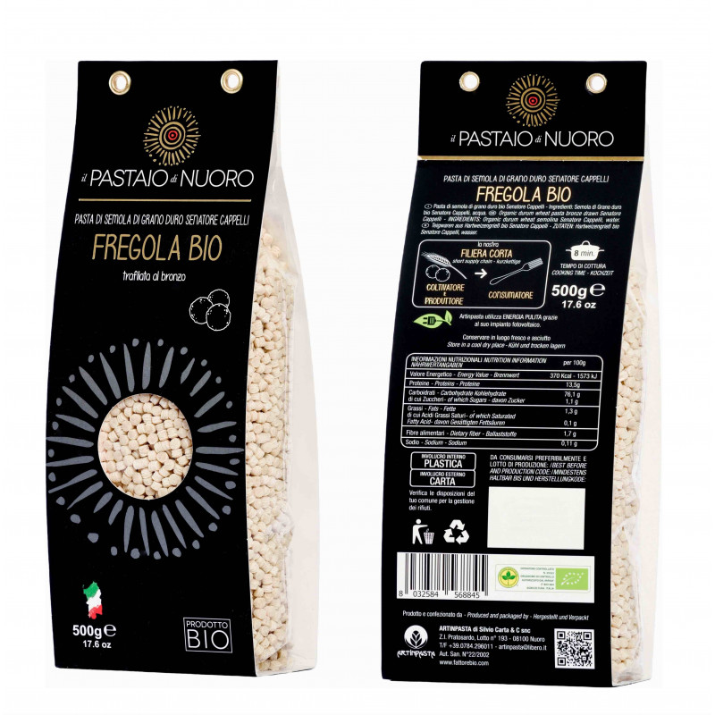 Organic Sardinian Fregula - Pastificio Artinpasta