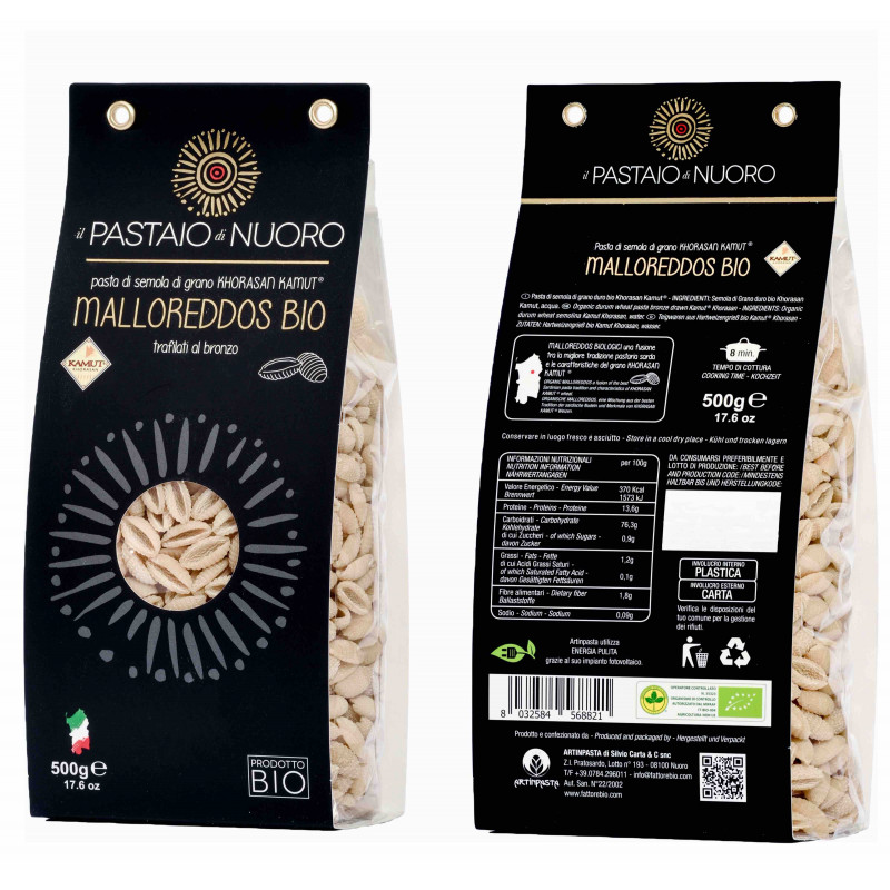 Organic Sardinian Fregula - Pastificio Artinpasta