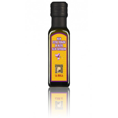 Olio d'oliva allo zafferano - Sa Mola