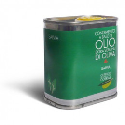 Olio extra vergine di oliva e salvia - Oleificio Corrias