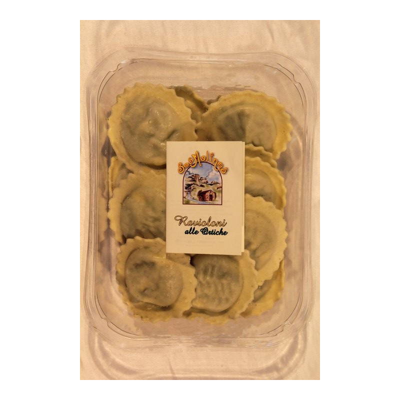 Ravioli with wild fennel - Sos Molinos